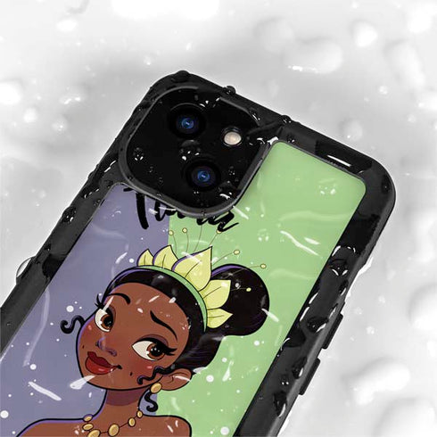 Disney Princess Tiana Art iPhone 15 Waterproof Case